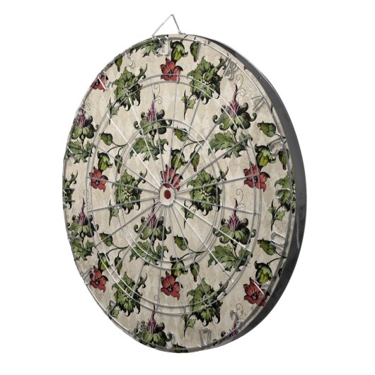 Apotheker heks Plant | Steampunk Botanische Kruide Dartbord (Voorkant Rechts)