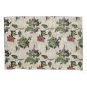 Apotheker heks Plant | Steampunk Botanische Kruide Kussensloop (Voorkant)