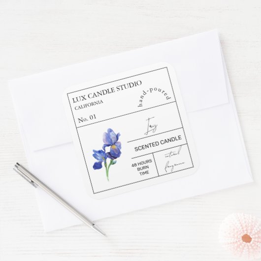 Apotheker Iris Geurkaars Label (Envelop)