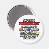 Apotheker ... OMG WTF LOL Magneet (Voorkant / Achterkant)