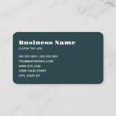 apotheker visitekaartje (Achterkant)