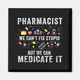 Apotheker we kunnen domme apotheekstudent niet rep magneet