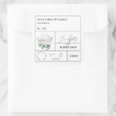 Apothekers Eucalyptus Bubbelbad Label (Tas)
