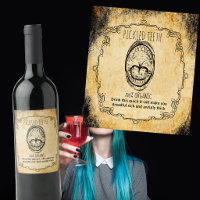 Apothekers halloween vintage tanden plukken