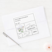 Apothekers Jasmijn Bubbelbad Label (Envelop)