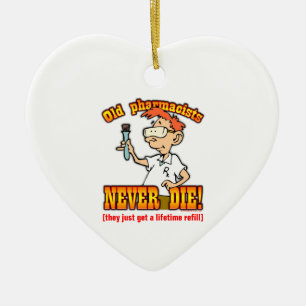 apothekers keramisch ornament