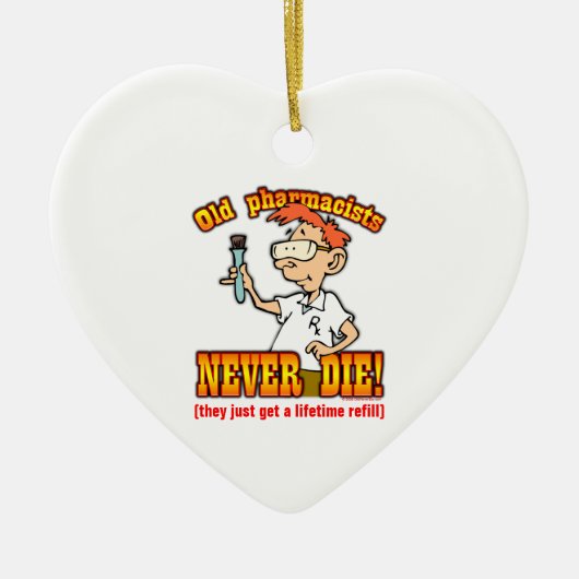 apothekers keramisch ornament (Voorkant)