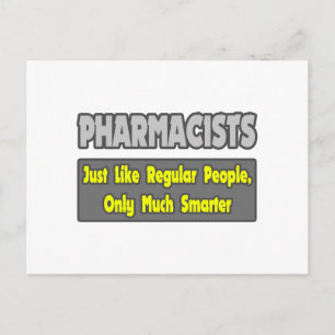 apothekers...slimmer briefkaart