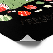 Apothekersassistent Kerst Apotheek Afstuderen Poster (Hoek)