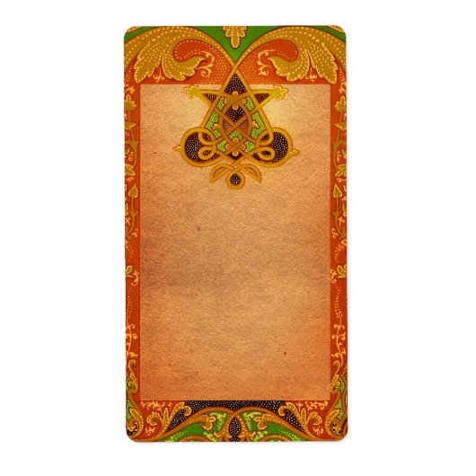  apothekersetiket etiket (Voorkant)