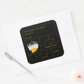 Apothekershoning Bubbelbad Label (Envelop)
