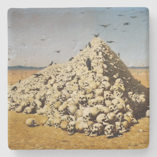 Apotheose of War (Death and Destruction) (Skulls) Stenen Onderzetter