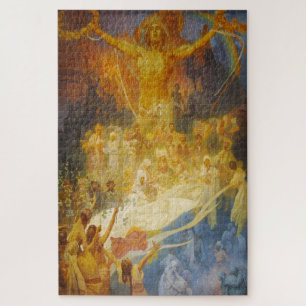 Apotheose van de Slaven - Alphonse Mucha Legpuzzel