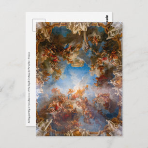 Apotheose van Hercules in Chateau de Versailles Briefkaart