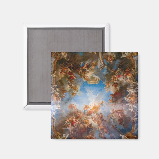 Apotheose van Hercules in Chateau de Versailles Magneet (Voorkant / Achterkant)