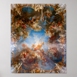 Apotheose van Hercules in Chateau de Versailles Poster