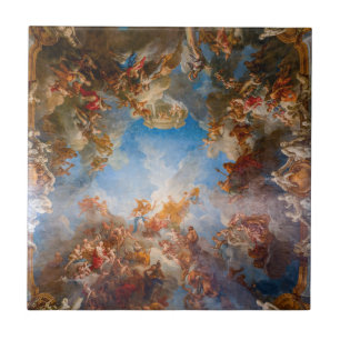 Apotheose van Hercules in Chateau de Versailles Tegeltje
