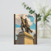 Apotheose van het standbeeld van St Louis in St Lo Briefkaart (Staand voorkant)