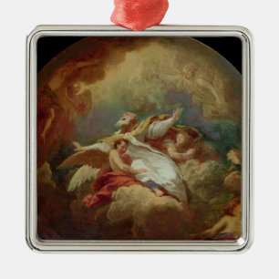 Apotheose van St. Ambrose Metalen Ornament