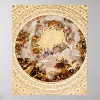 Apotheose van Washington Poster