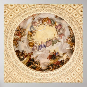 Apotheose van Washington Poster