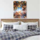 Apotheosis of Hercules in Chateau de Versailles Canvas Afdruk (Insitu (Slaapkamer))