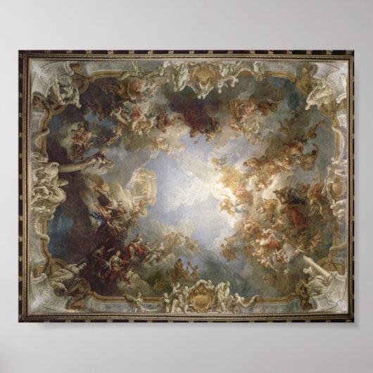 Apothèse d'Hercuele Château de Versailles Poster (Voorkant)