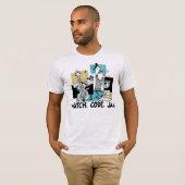 App-o-mat: Horloge. Code. Jam. T-shirt (Voorkant volledig)