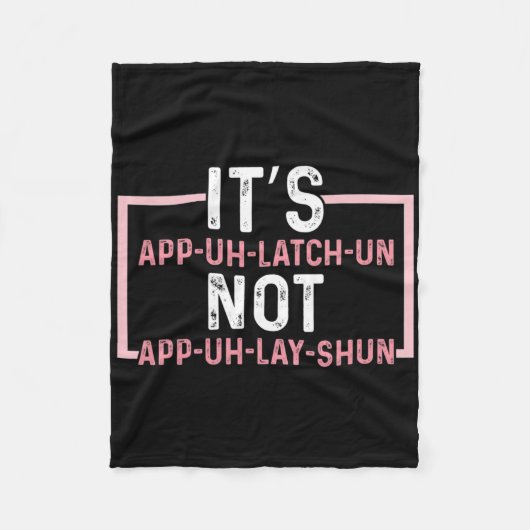 App Uh Latch Un bergen wandelaar klimmers berg Fleece Deken (Voorkant)