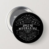 Appalachia Moonshine Label Ronde Button 7,6 Cm (Voorkant /achterkant)