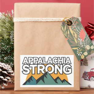 Appalachia Sterk Rechthoekige Sticker