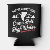 Appalachia Strong Come Hell of High Water Mountain Blikjeskoeler (Voorkant)