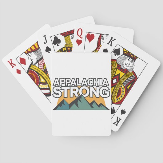 Appalachia Strong Pokerkaarten (Achterkant)