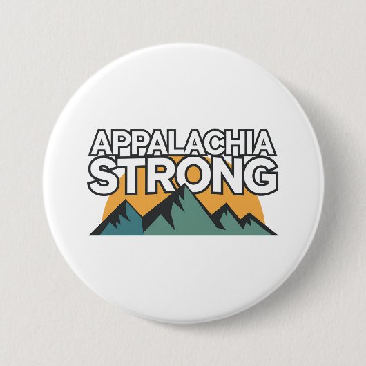 Appalachia Strong Ronde Button 7,6 Cm (Voorkant)