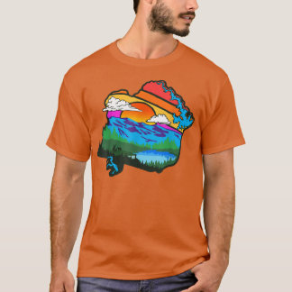 Appalachia Virginia Franklin County Natuur & Outdo T-shirt