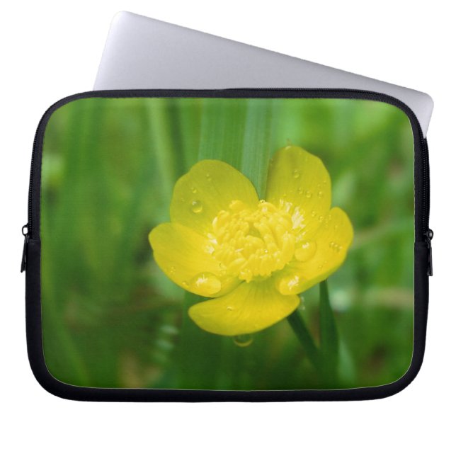 Appalachian Buttercup-laptophoes Laptop Sleeve (Voorkant)