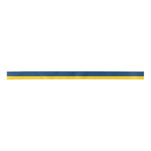 Appalachian Gold en Blue-Striped Ribbon Lint (Voorkant)