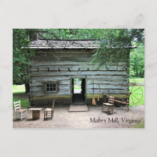 Appalachian Home op Mabry Mill, Virginia Briefkaart