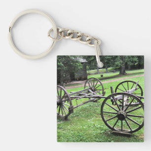 Appalachian Lifestyle in Mabry Mill, Virginia Sleutelhanger