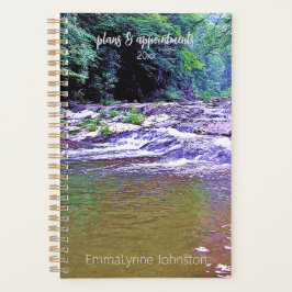 Appalachian Mountain Creek Aangepast wekelijks Planner
