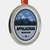 Appalachian Mountains Camping Metalen Ornament (Rechts)