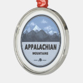 Appalachian Mountains Camping Metalen Ornament (Links)