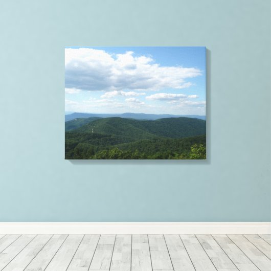 Appalachian Mountains I Shenandoah Canvas Afdruk (Insitu (Houten vloer))