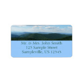 Appalachian Mountains I Shenandoah Etiket (Voorkant)