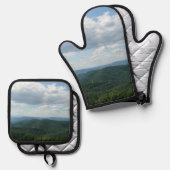 Appalachian Mountains I Shenandoah Ovenwant & Pannenlap Set (Voorkant / Achterkant)