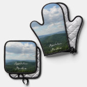 Appalachian Mountains I Shenandoah Ovenwant & Pannenlap Set (Voorkant / Achterkant)
