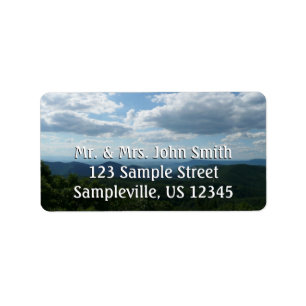Appalachian Mountains II Shenandoah Etiket