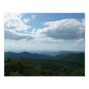 Appalachian Mountains II Shenandoah Foto Afdruk