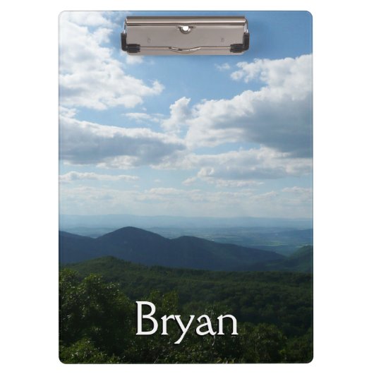 Appalachian Mountains II Shenandoah Klembord (Voorkant)