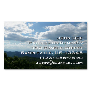 Appalachian Mountains II Shenandoah Magnetisch Visitekaartje